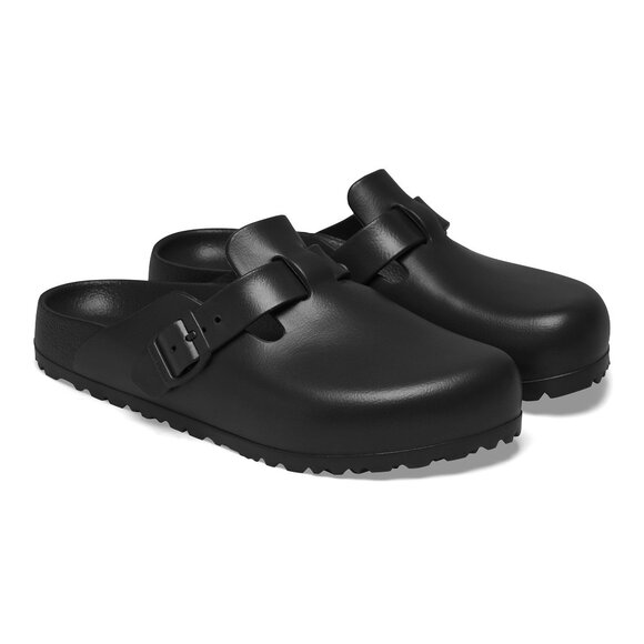 Birkenstock Boston – EVA Black Slip-On Comfort Clog Slipper
